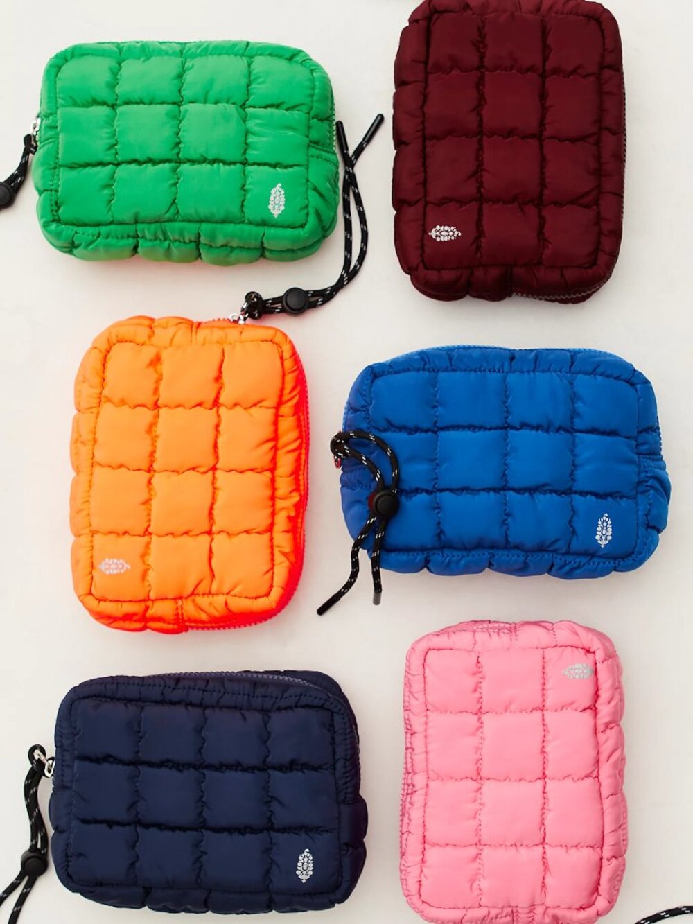 Free People Quilted Mini Case -- Black